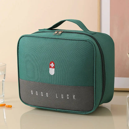 Travel Outdoor Pill Box Medicine Storage Bag Portable Medical Kit First Aid Organizer Dispenser Box 4