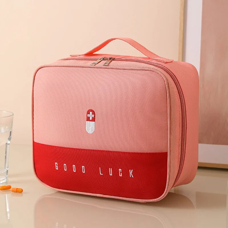 Travel Outdoor Pill Box Medicine Storage Bag Portable Medical Kit First Aid Organizer Dispenser Box 5