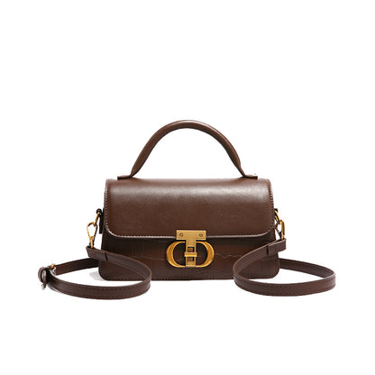 Ladies Vintage Underarm Handbags, Small Leather Armpit Bags for Women, Summer Chain Shoulder Crossbody Bag