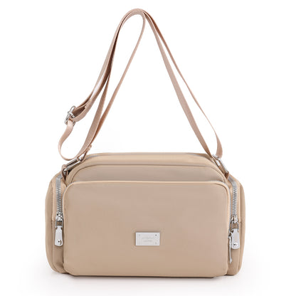 Waterproof Crossbody Bag for Women, Nylon Shoulder Bag, Casual Messenger Handbag