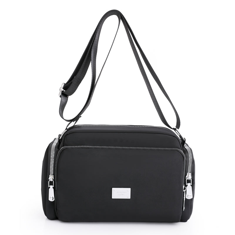 Waterproof Crossbody Bag for Women, Nylon Shoulder Bag, Casual Messenger Handbag