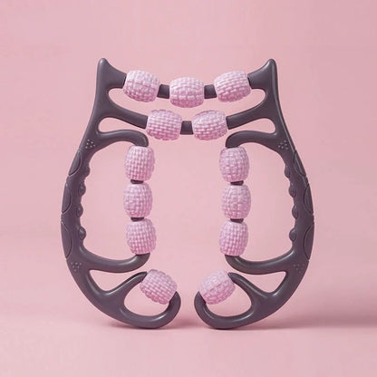 U Shaped Pilates Muscle Relaxation Roller Massage Roller Anti Cellulite Massager Body Leg Slimming  4