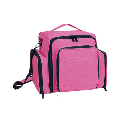 Nail Polish Organizer by Large Capacity Storage, Holds Bottles, with Independent Bags for Nail Art Lamp and Tools.