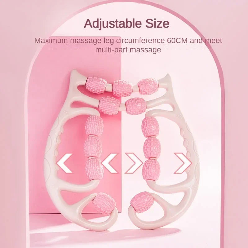 13 Wheels Muscle Roller Pressotherapy Massage Lymphatic Drainage Massager 360 Degree Deep Tissue Mu 2