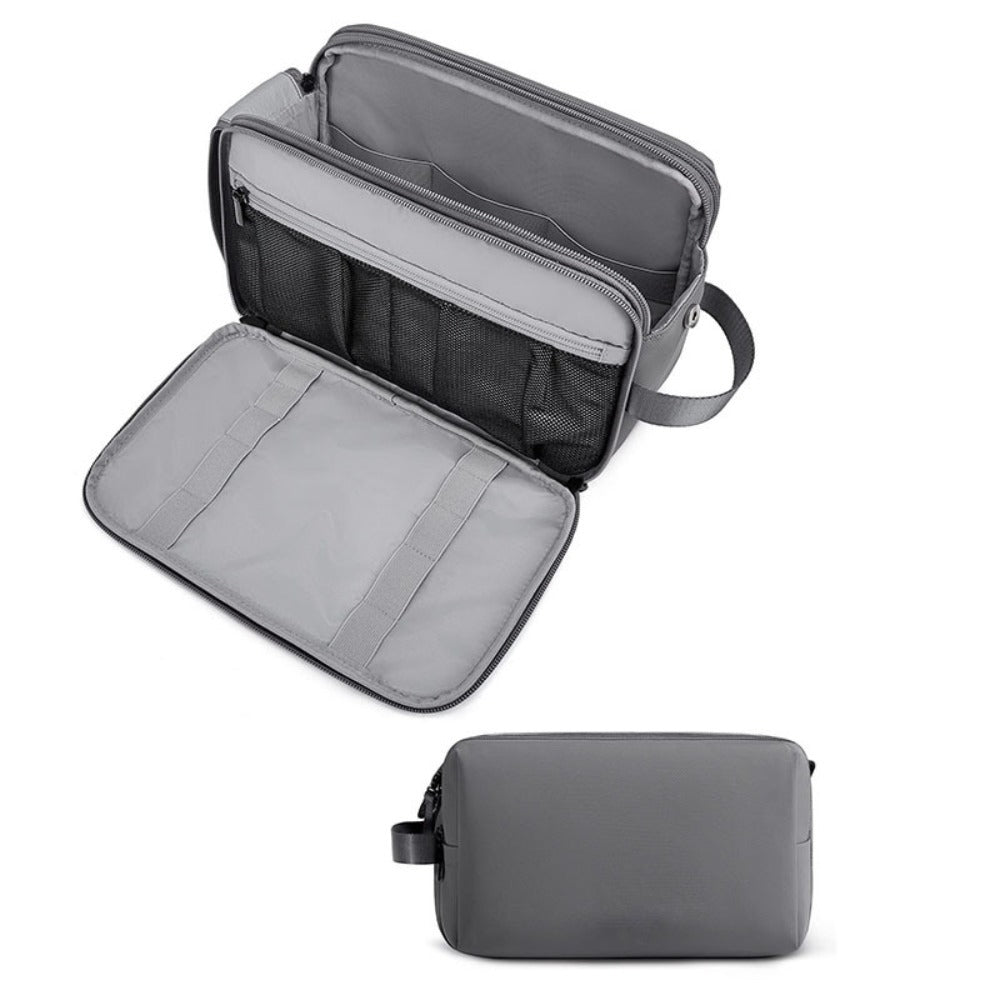 Large Capacity Makeup Bag Women, Waterproof Travel Toiletry Bag, Lightweight Cosmetic Case, Portable Dry Wet Separation
