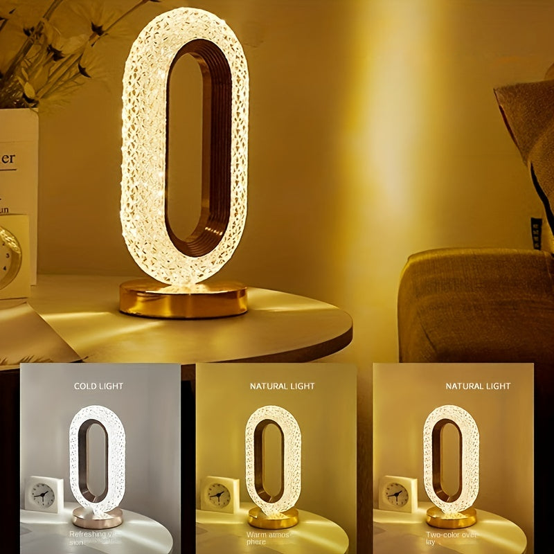 Wireless Rechargeable LED Lamp, Mood Light for Bedside Reading, Ambient Living Room Decor