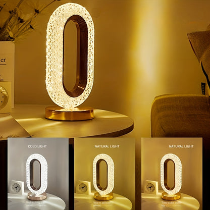 Wireless Rechargeable LED Lamp, Mood Light for Bedside Reading, Ambient Living Room Decor