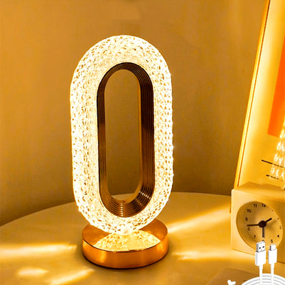 Wireless Rechargeable LED Lamp, Mood Light for Bedside Reading, Ambient Living Room Decor