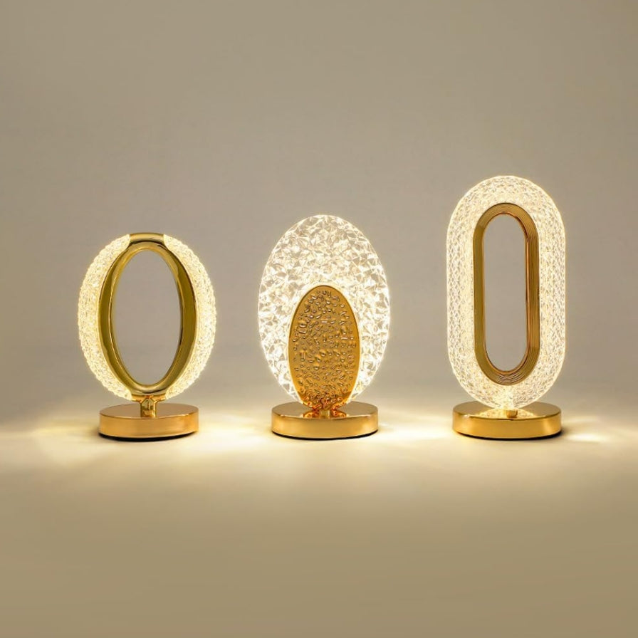 Wireless Rechargeable LED Lamp, Mood Light for Bedside Reading, Ambient Living Room Decor
