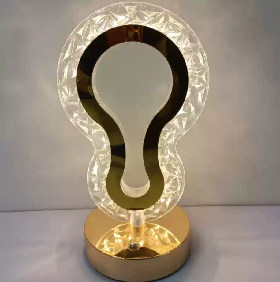 Wireless Rechargeable LED Lamp, Mood Light for Bedside Reading, Ambient Living Room Decor