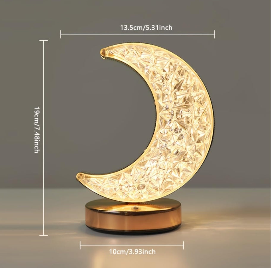 Wireless Rechargeable LED Lamp, Mood Light for Bedside Reading, Ambient Living Room Decor