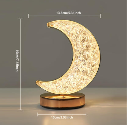 Wireless Rechargeable LED Lamp, Mood Light for Bedside Reading, Ambient Living Room Decor