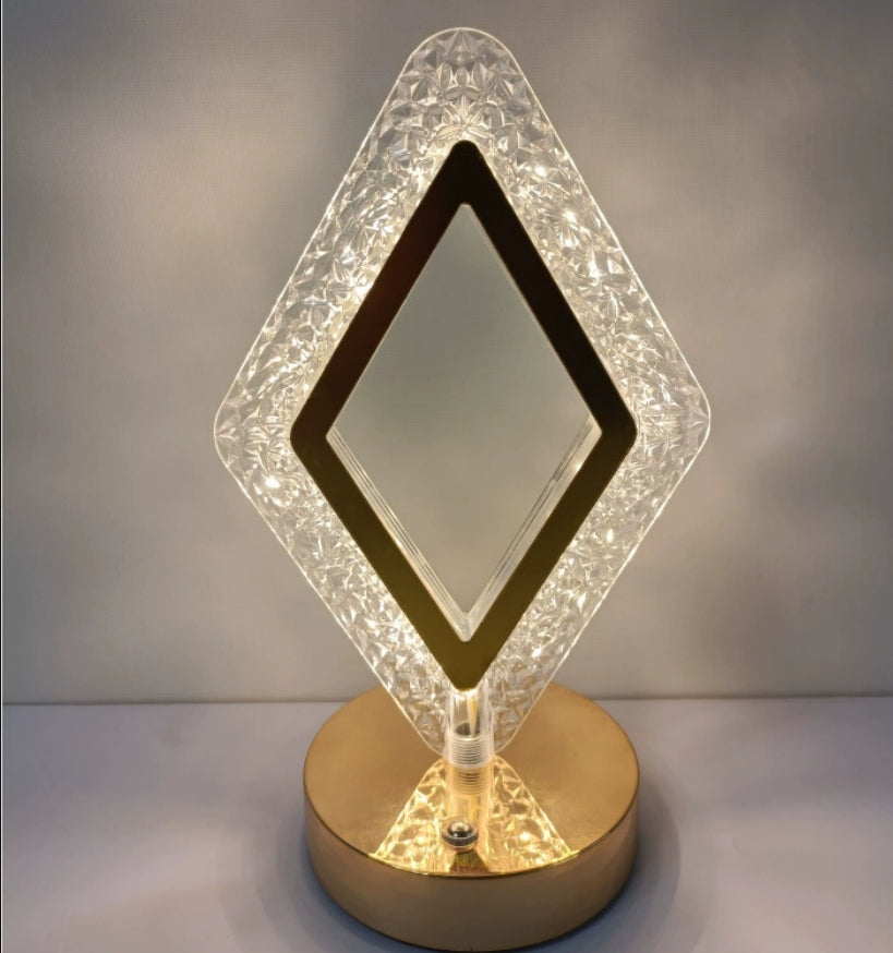 Wireless Rechargeable LED Lamp, Mood Light for Bedside Reading, Ambient Living Room Decor