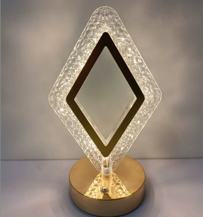 Wireless Rechargeable LED Lamp, Mood Light for Bedside Reading, Ambient Living Room Decor