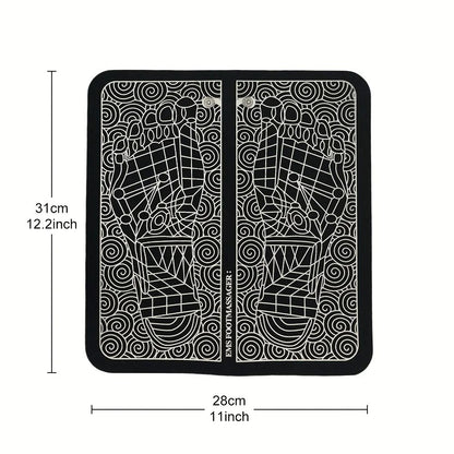 USB Charging Foot Massage Mat With 8 Modes And 19 Intensities 5