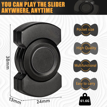 3 In 1 Stainless Steel Spinner And Slider Toy For Stress Relief 1