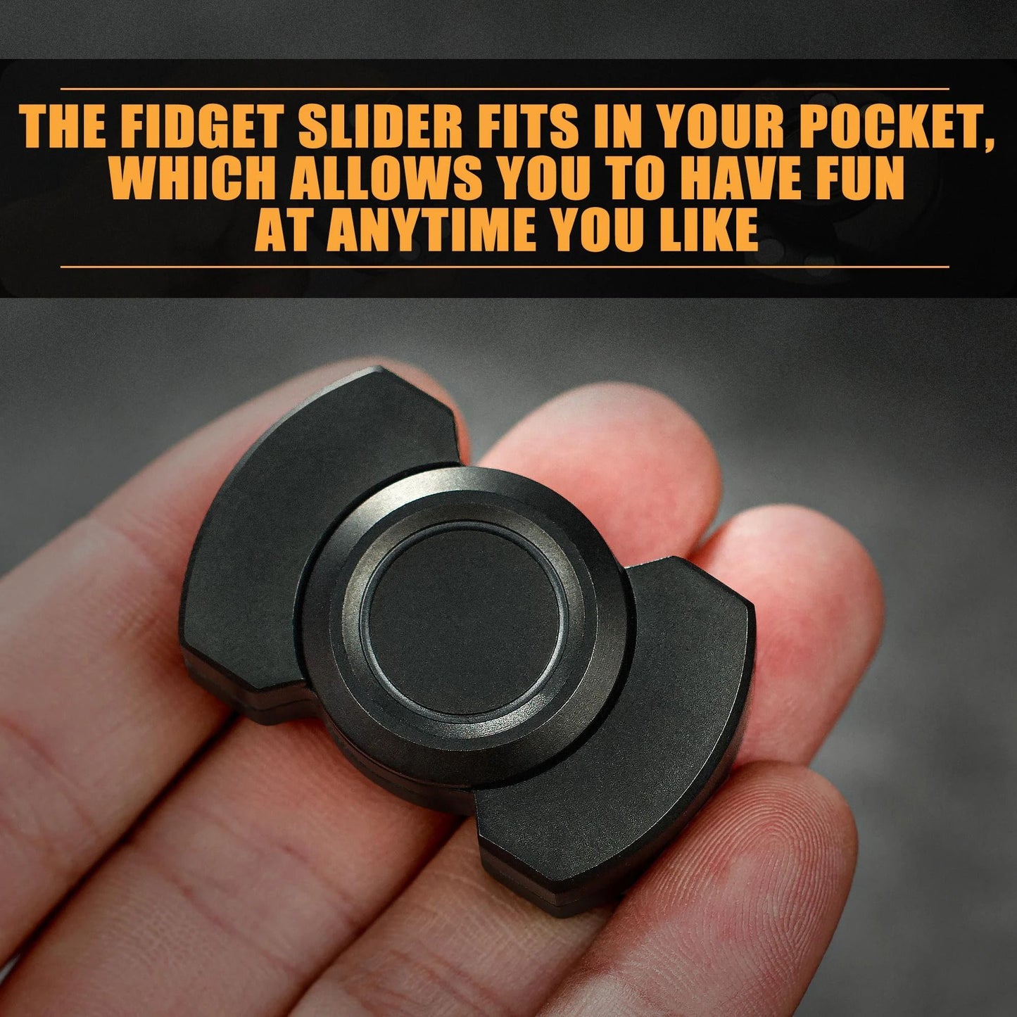 3 In 1 Stainless Steel Spinner And Slider Toy For Stress Relief 4