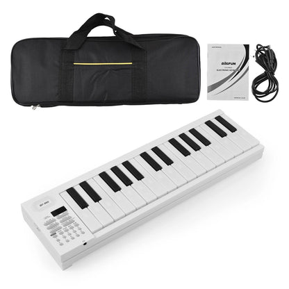 61 Key Foldable Electronic Piano With LED Display And Built In Battery For Portable Music Practice  5