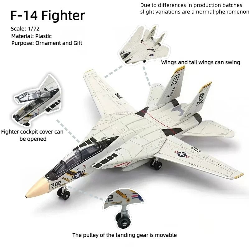 1 72 Scale Fighter Jet Model with Display Stand