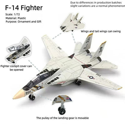 1 72 Scale Fighter Jet Model with Display Stand