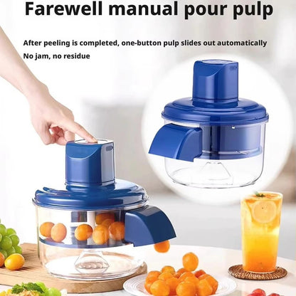 Automatic Electric Grape Peeler Machine Hands Free Fruit Skin Remover for Berries and Small Fruits