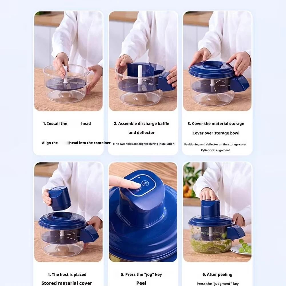 Automatic Electric Grape Peeler Machine Hands Free Fruit Skin Remover For Berries And Small Fruits 5