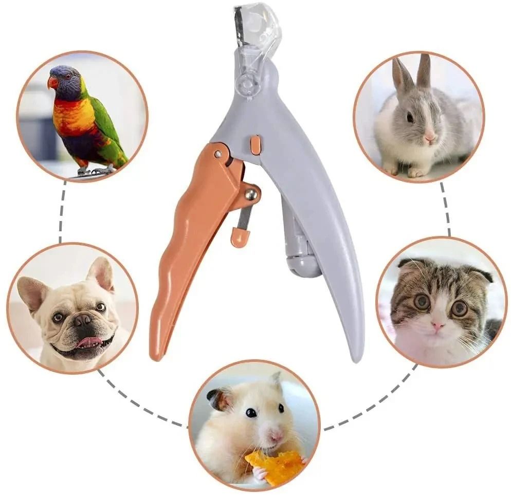 Pet Nail Clipper With LED Light Professional Cat And Dog Nail Trimmer Cutter 1