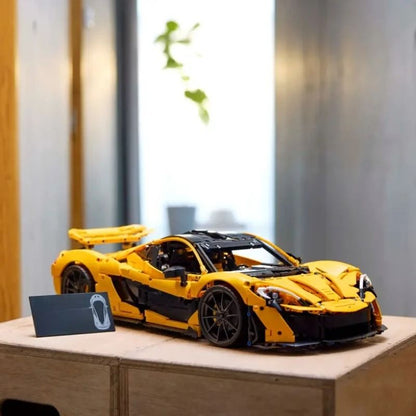 Super Racing Car Model Building Blocks 1 8 Scale 3893PCS Technical Assembly Set 5