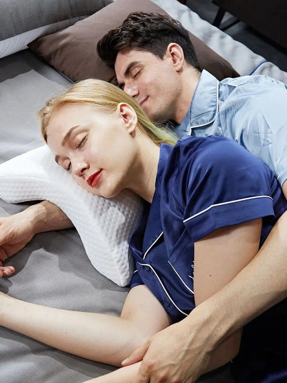 Memory Foam Couple Arm Pillow Slow Rebound U Shaped Cuddle And Travel Pillow 7