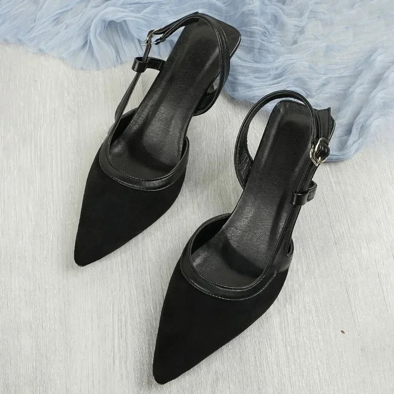 Elegant Luxury Womens Sandals, High-Quality Fashion Brand Summer High Heels for Comfortable, Stylish Outfits