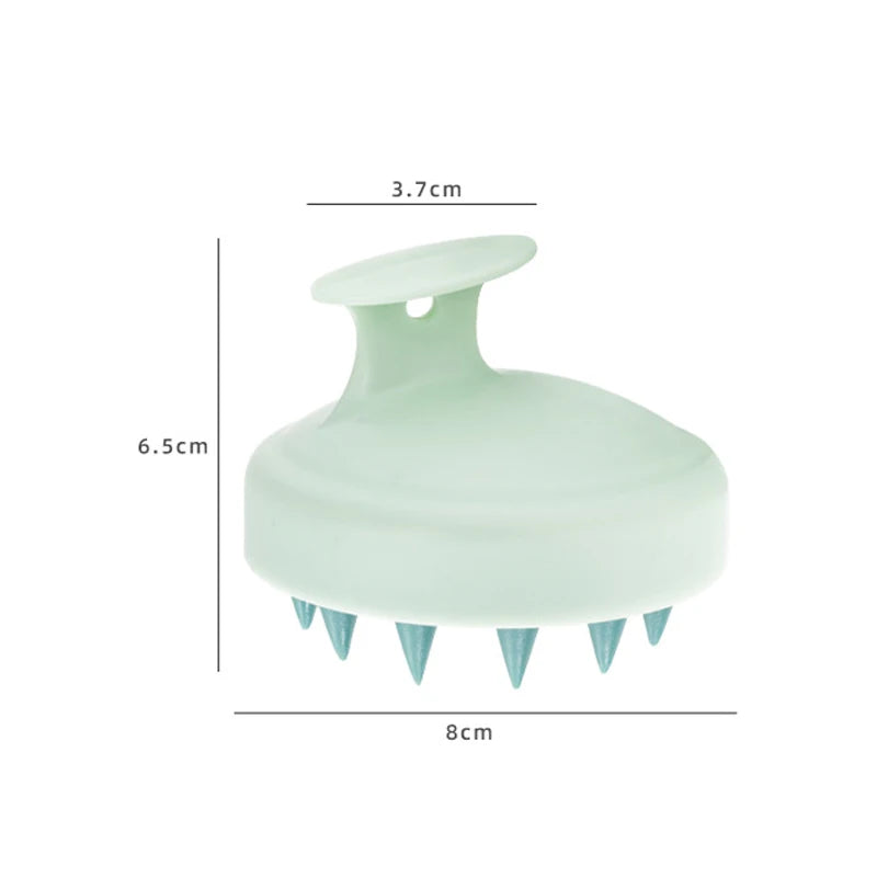 Hair Washing Comb Shower Brush, Silicone Scalp Hair Massager, Head Body Spa Massage Brush Comb for Deep Cleaning
