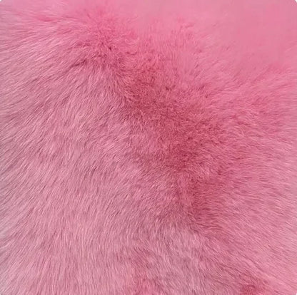 Luxury Faux Fox Fur Coat V Neck Winter Coat For Women Warm Long Sleeve Teddy Jacket Chic Fashion Ou 14