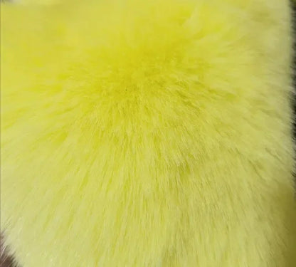 Luxury Faux Fox Fur Coat V Neck Winter Coat For Women Warm Long Sleeve Teddy Jacket Chic Fashion Ou 19