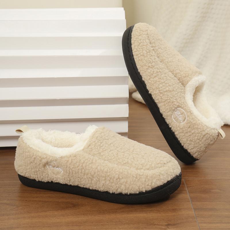 Luxury Fluffy Womens Slippers  Winter Ankle Boots Elegant Plush Fuzzy Fur Indoor Slides With Platfo 3