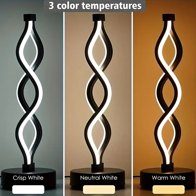USB Powered LED Table Lamp, Adjustable Color Changing Desk Lamp for Bedroom, Living Room, Bathroom, Fantasy Theme