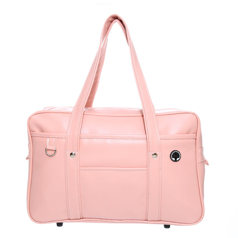 Wear Resistant Waterproof Two Dimensional Student Messenger Handbag Uniform Bag Girl One Shoulder S 6