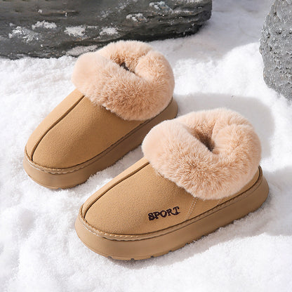 Luxury Fluffy Womens Slippers  Plush Designer Ankle Boots Cozy Indoor Fuzzy Fur Winter Shoes For Wo 6