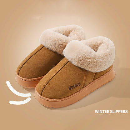 Luxury Fluffy Womens Slippers  Plush Designer Ankle Boots Cozy Indoor Fuzzy Fur Winter Shoes For Wo 3