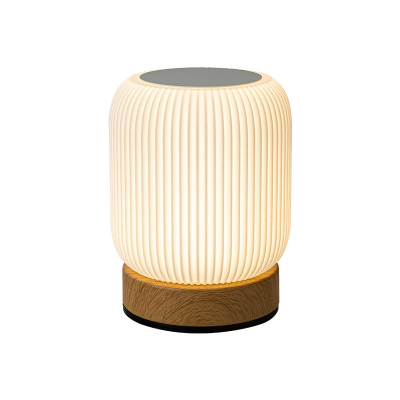 Portable, Rechargeable Table Light, Dimmable Touch Bedside Lamp for Bedroom, Living Room, with Adjustable Temperatures