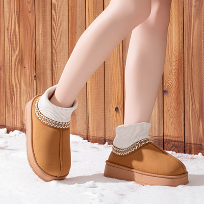 Luxury Winter Womens Slippers Fluffy Indoor Plush Ankle Boots Designer Fuzzy Fur Snow Booties For C 7
