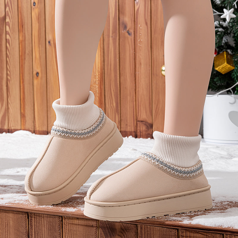 Luxury Winter Womens Slippers Fluffy Indoor Plush Ankle Boots Designer Fuzzy Fur Snow Booties For C 2