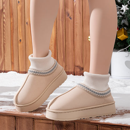 Luxury Winter Womens Slippers Fluffy Indoor Plush Ankle Boots Designer Fuzzy Fur Snow Booties For C 2