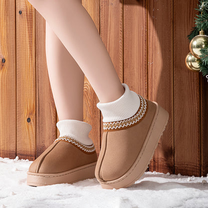 Luxury Winter Womens Slippers Fluffy Indoor Plush Ankle Boots Designer Fuzzy Fur Snow Booties For C 4