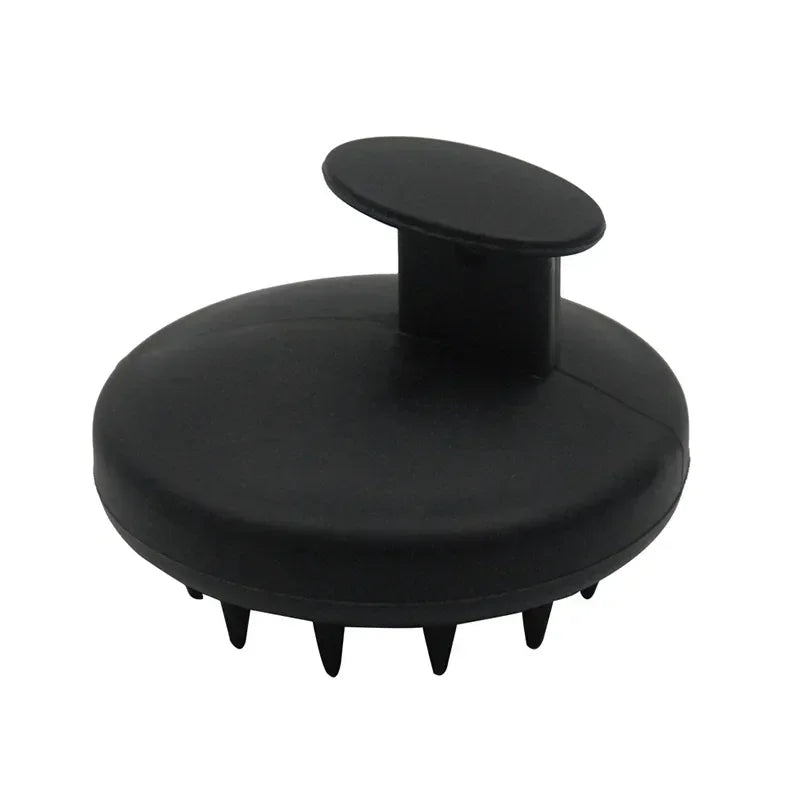 Comb Spa Head Massage Brush, Silicone Scalp and Body Massager, Flexible Hair Brush for Wet and Dry Use