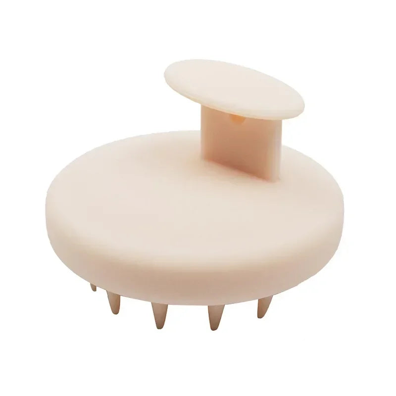 Comb Spa Head Massage Brush, Silicone Scalp and Body Massager, Flexible Hair Brush for Wet and Dry Use