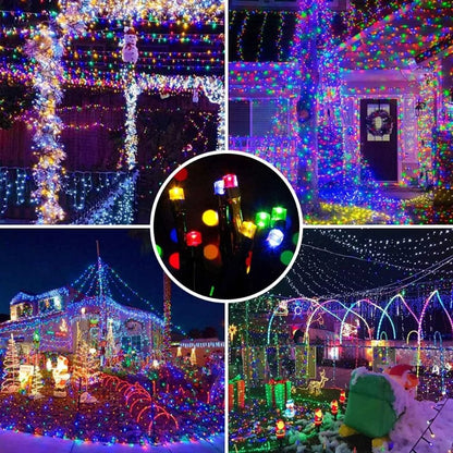 Solar String Lights Outdoor Waterproof Fairy Lights Garden Wedding Party And Tree Decor 2