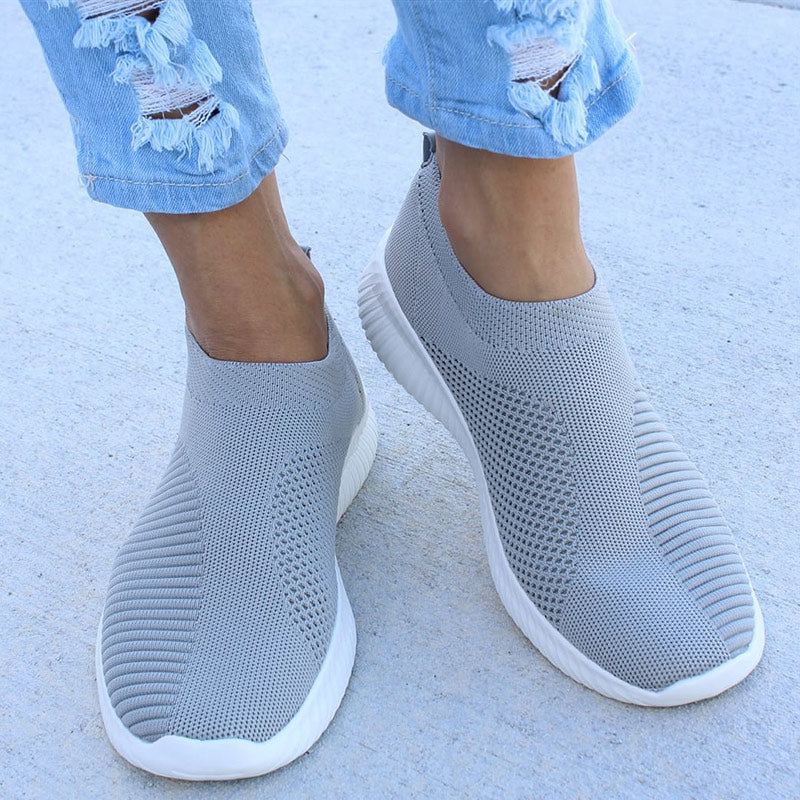 Lightweight Women Slip On White Sneakers Casual Flat Shoes For Summer  Autumn Comfort Stylish Baske 1