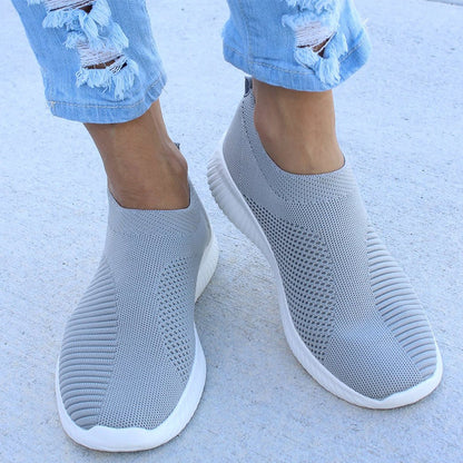 Lightweight Women Slip On White Sneakers Casual Flat Shoes For Summer  Autumn Comfort Stylish Baske 1