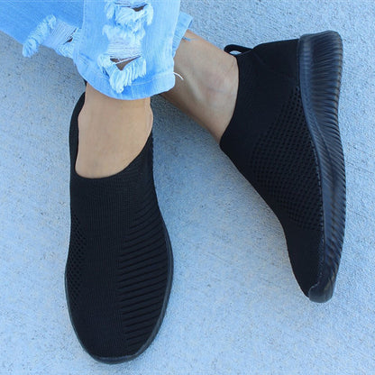 Lightweight Women Slip On White Sneakers Casual Flat Shoes For Summer  Autumn Comfort Stylish Baske 2