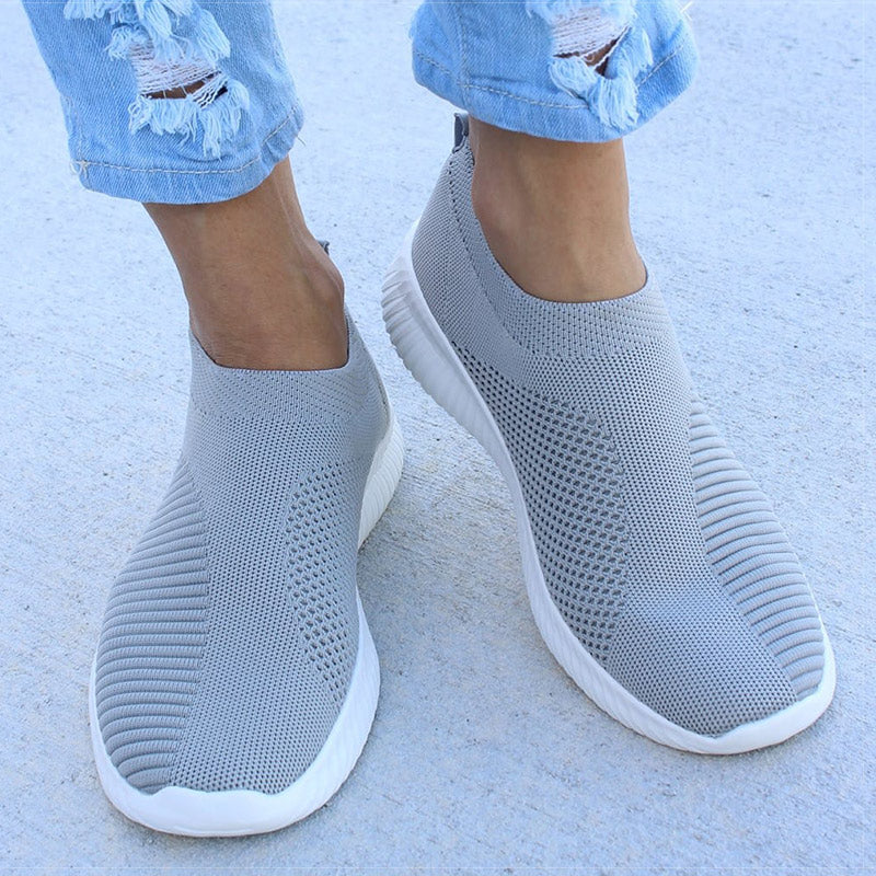 Lightweight Women Slip On White Sneakers Casual Flat Shoes For Summer  Autumn Comfort Stylish Baske 8